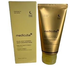 NWT Medicube Kojic Acid Turmeric Night Mask | Brightening Overnight 75 mL